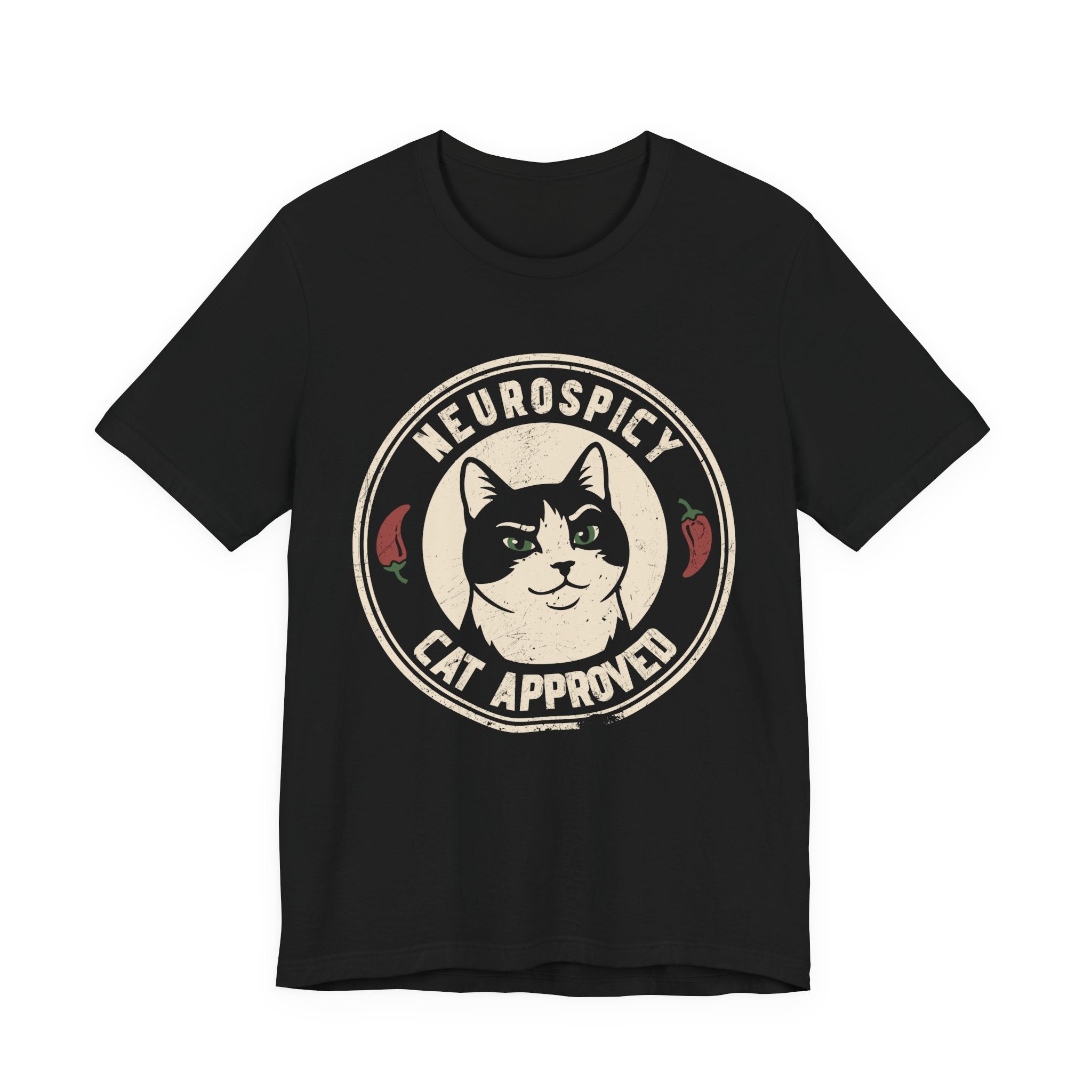 Neurospicy, Cat Approved T-Shirt