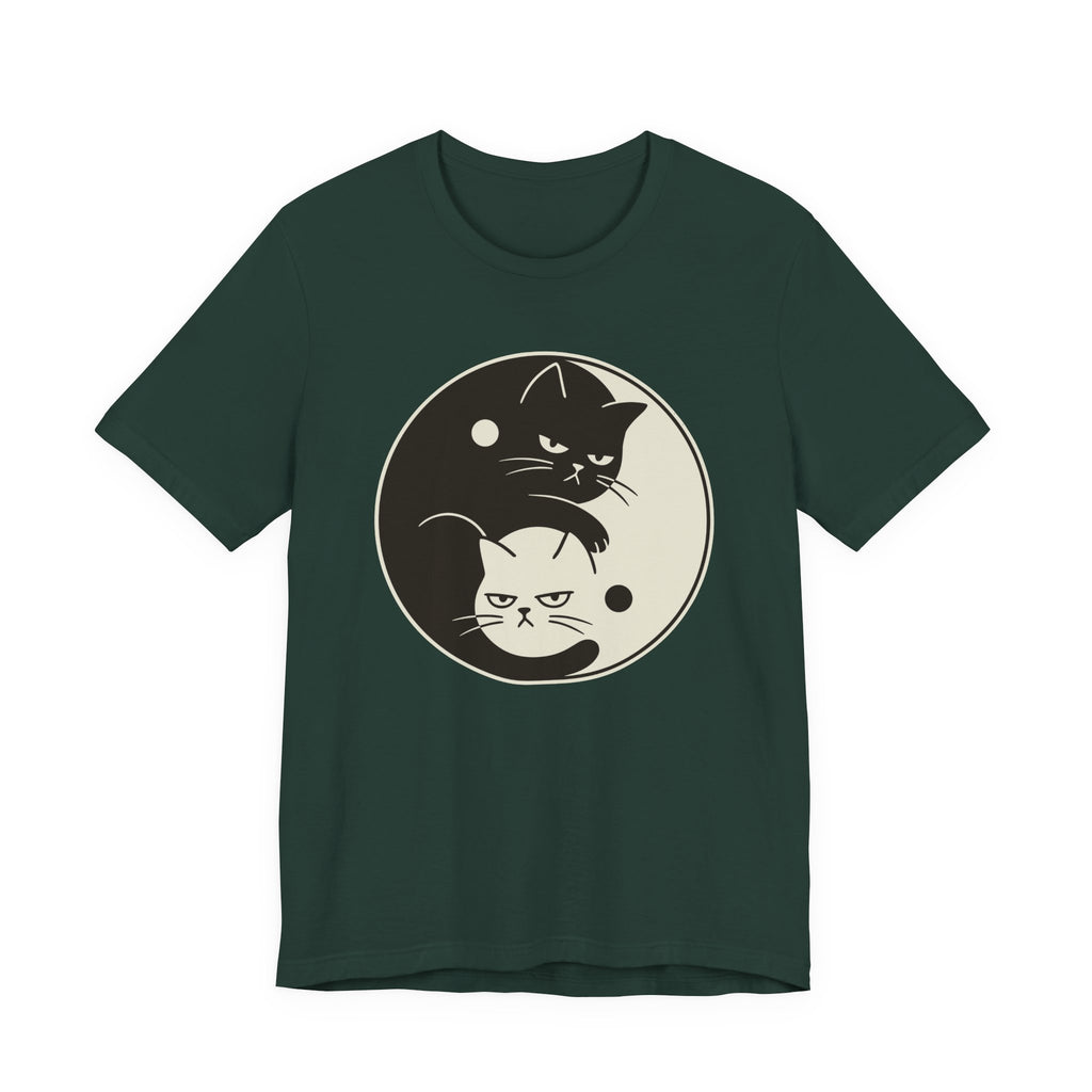 Yin Yang Cats T-Shirt