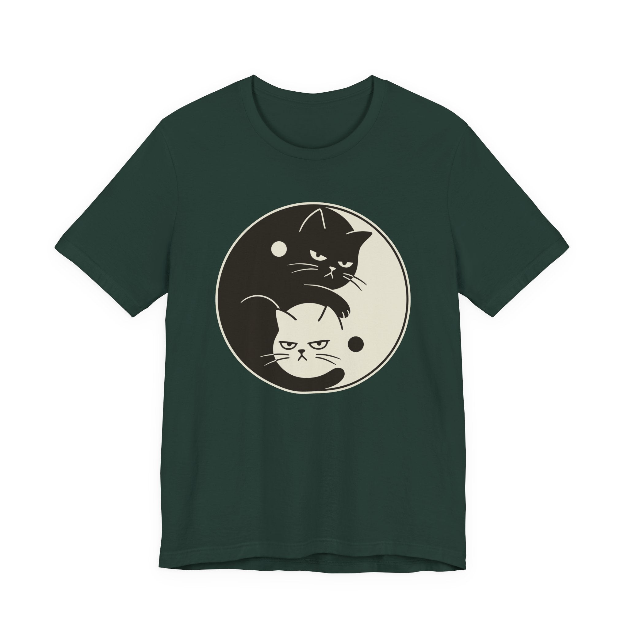 Yin Yang Cats T-Shirt