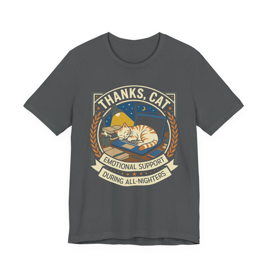 Thanks Cat Emotional Support T-Shirt