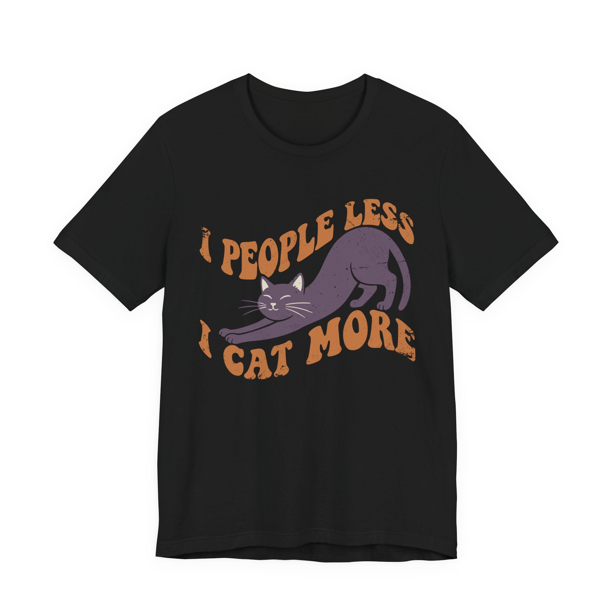 I People Less, I Cat More T-Shirt