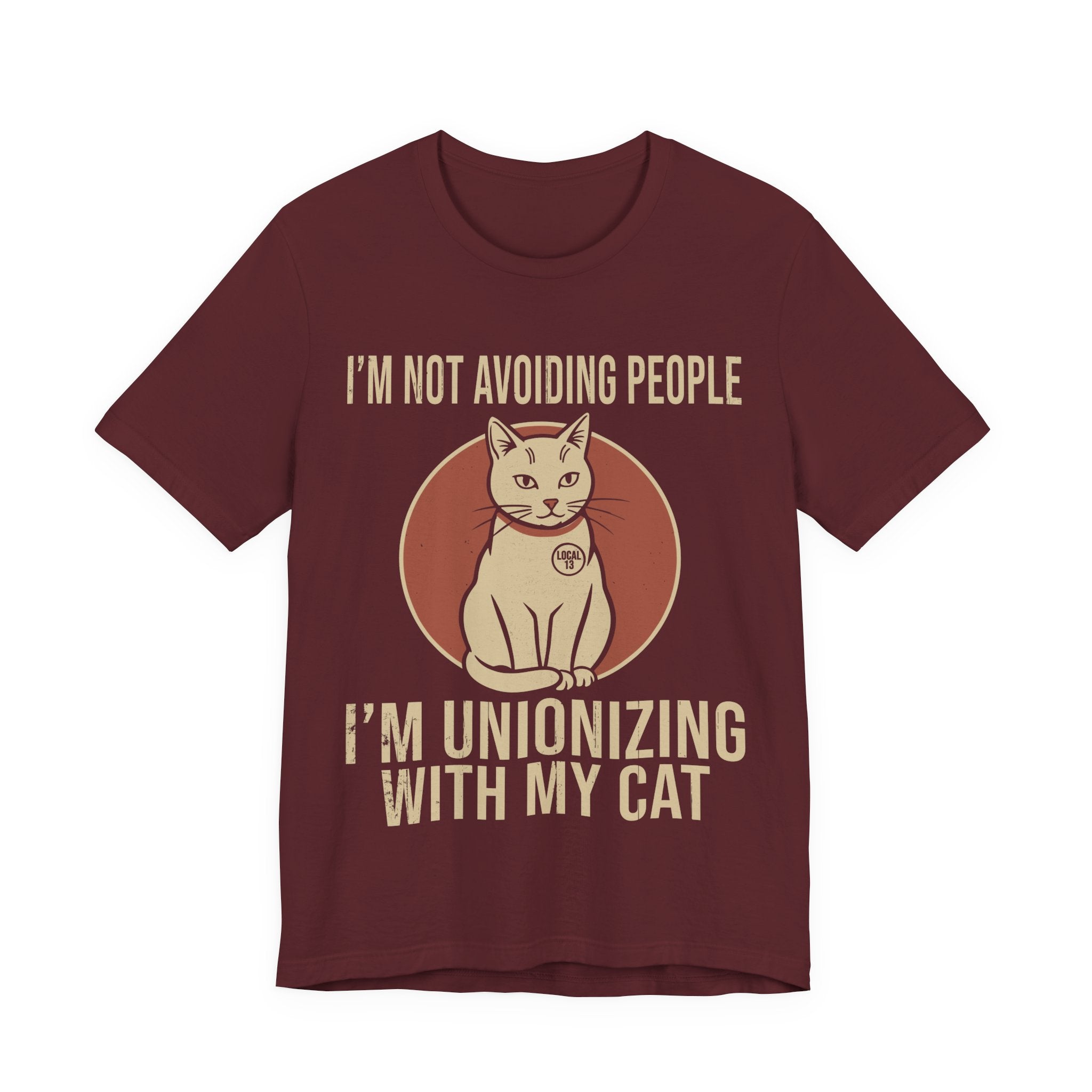 Unionizing With My Cat T-Shirt