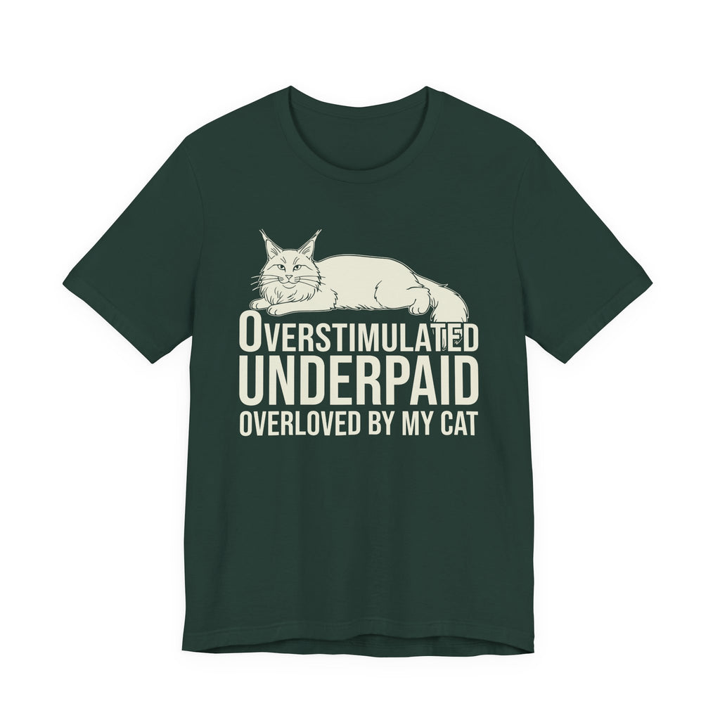 Overstimulated, Underpaid, Overloved T-Shirt