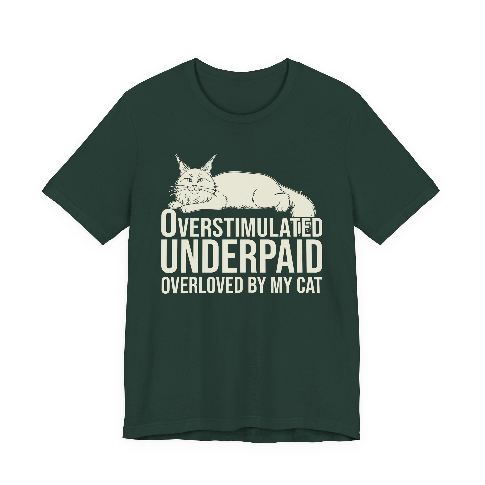 Overstimulated, Underpaid, Overloved T-Shirt