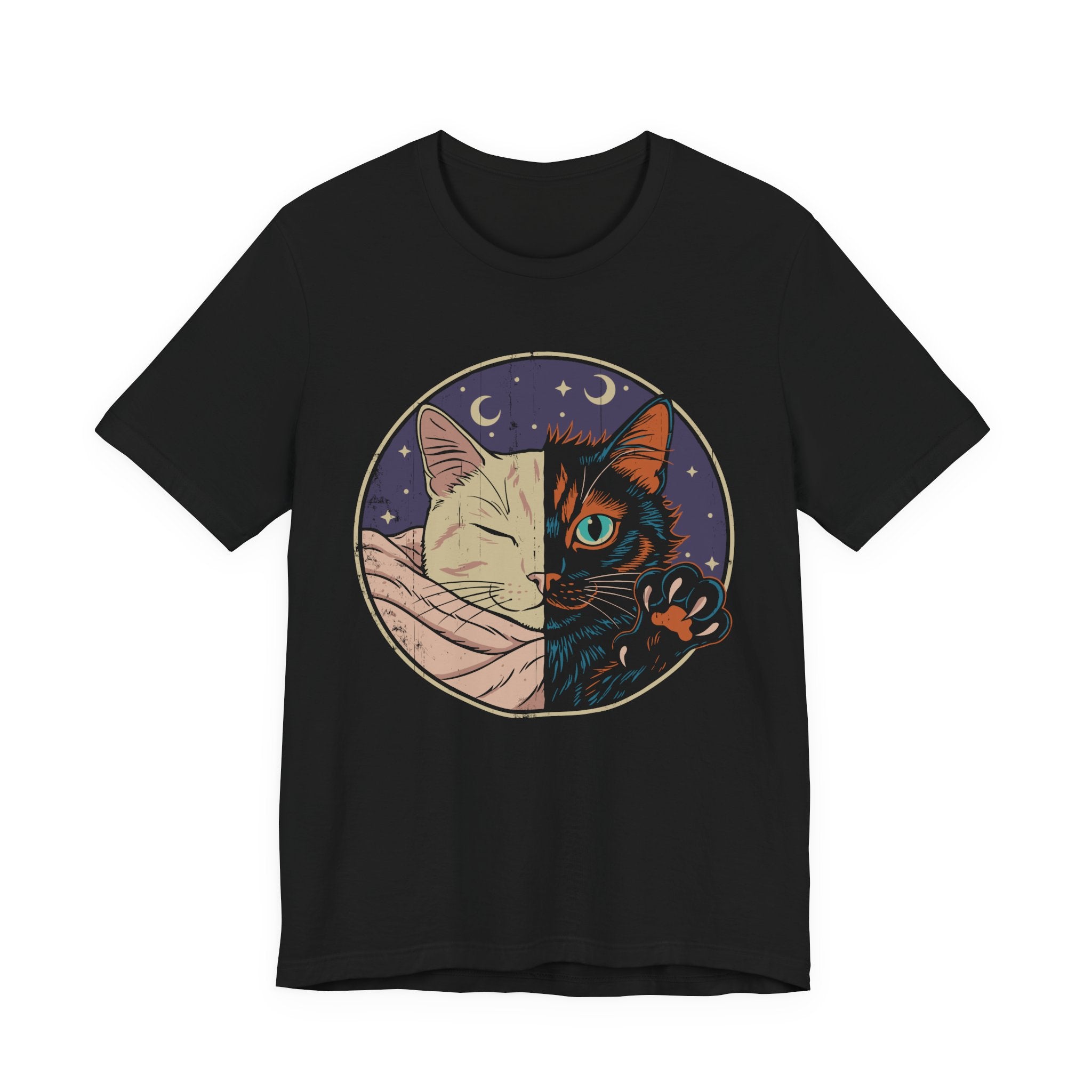 Celestial Split Cat T-Shirt