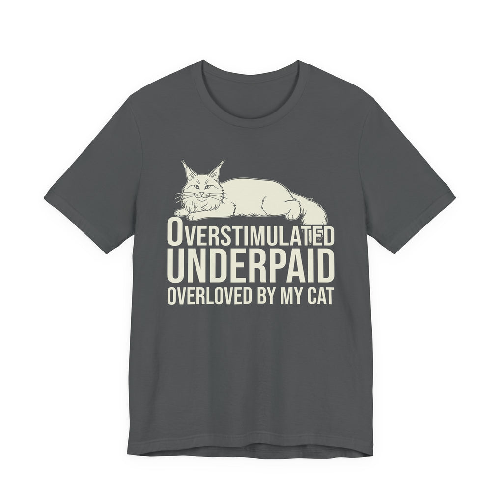 Overstimulated, Underpaid, Overloved T-Shirt