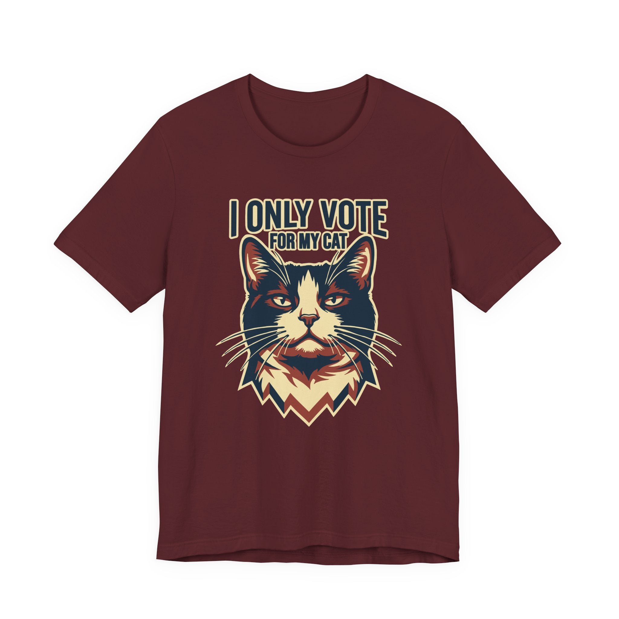 I Only Vote For My Cat T-Shirt