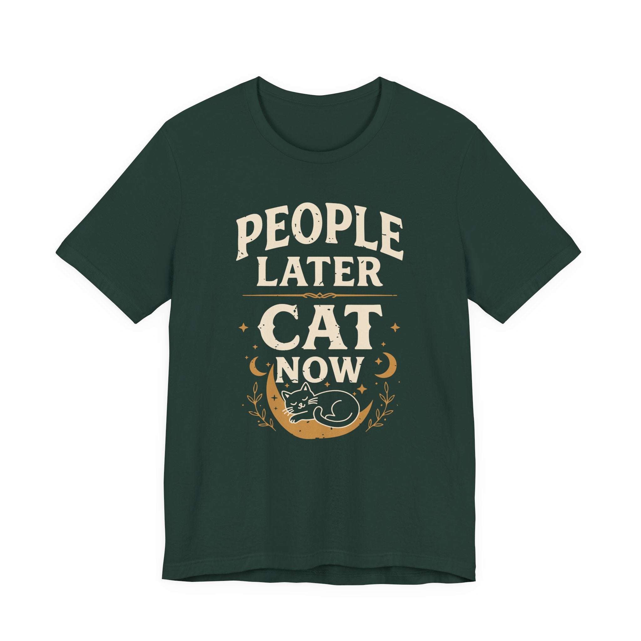 People Later Cat Now T-Shirt