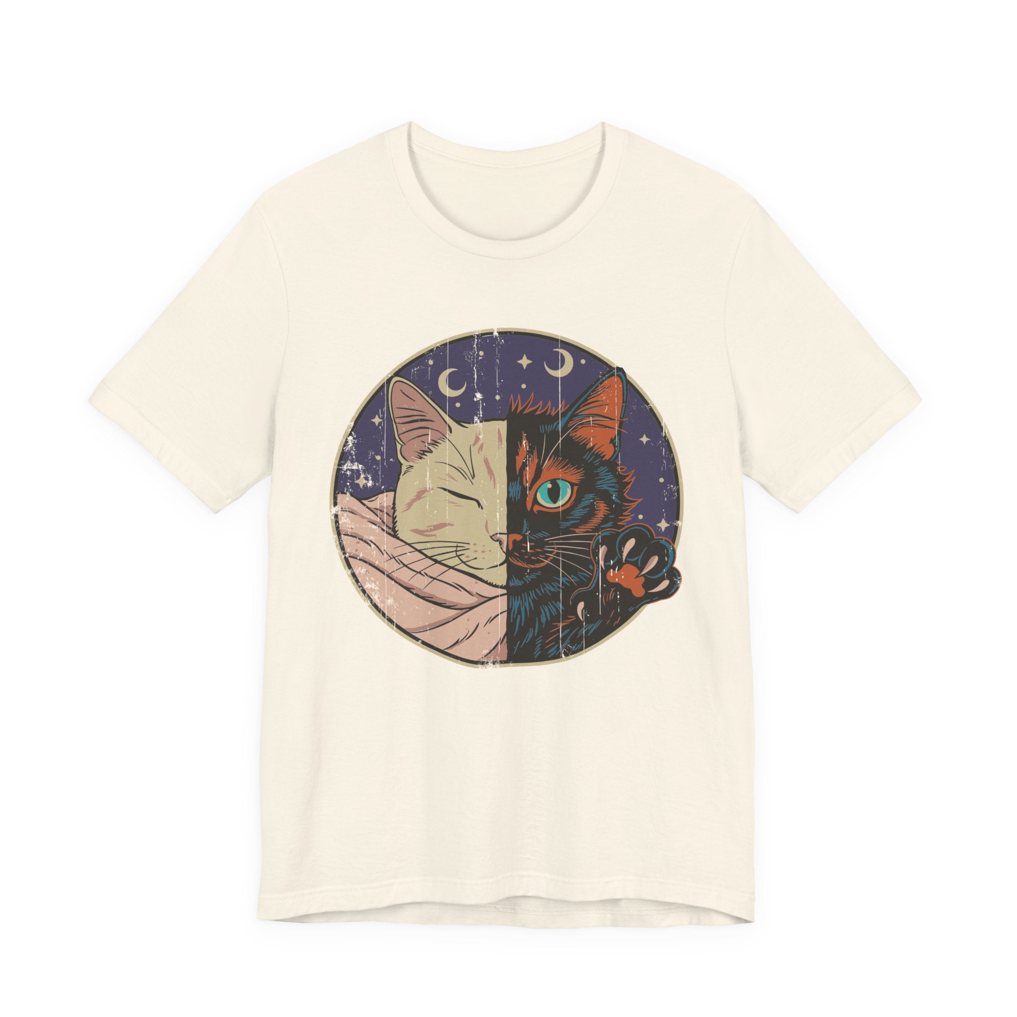 Celestial Split Cat T-Shirt