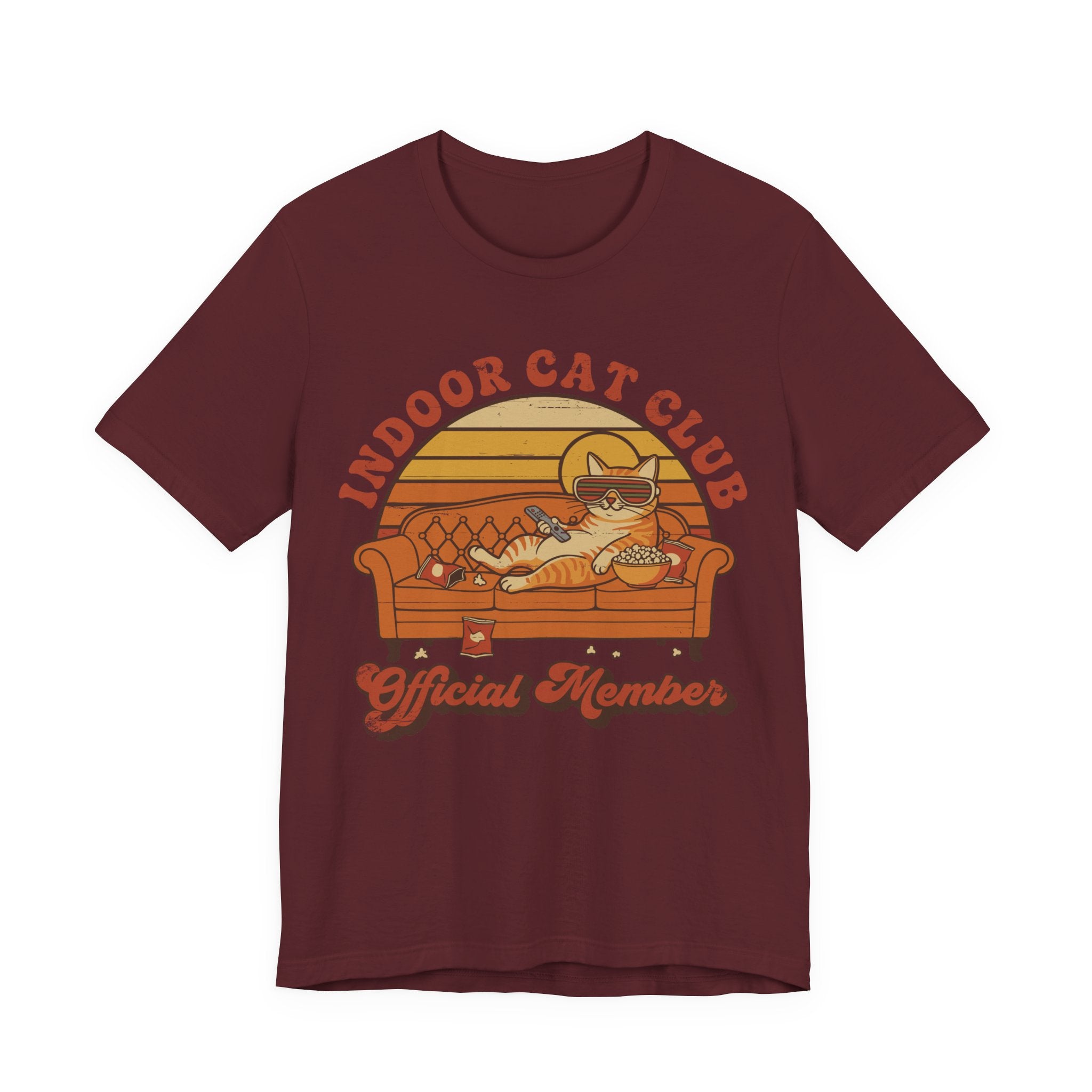 Indoor Cat Club Official Member T-Shirt