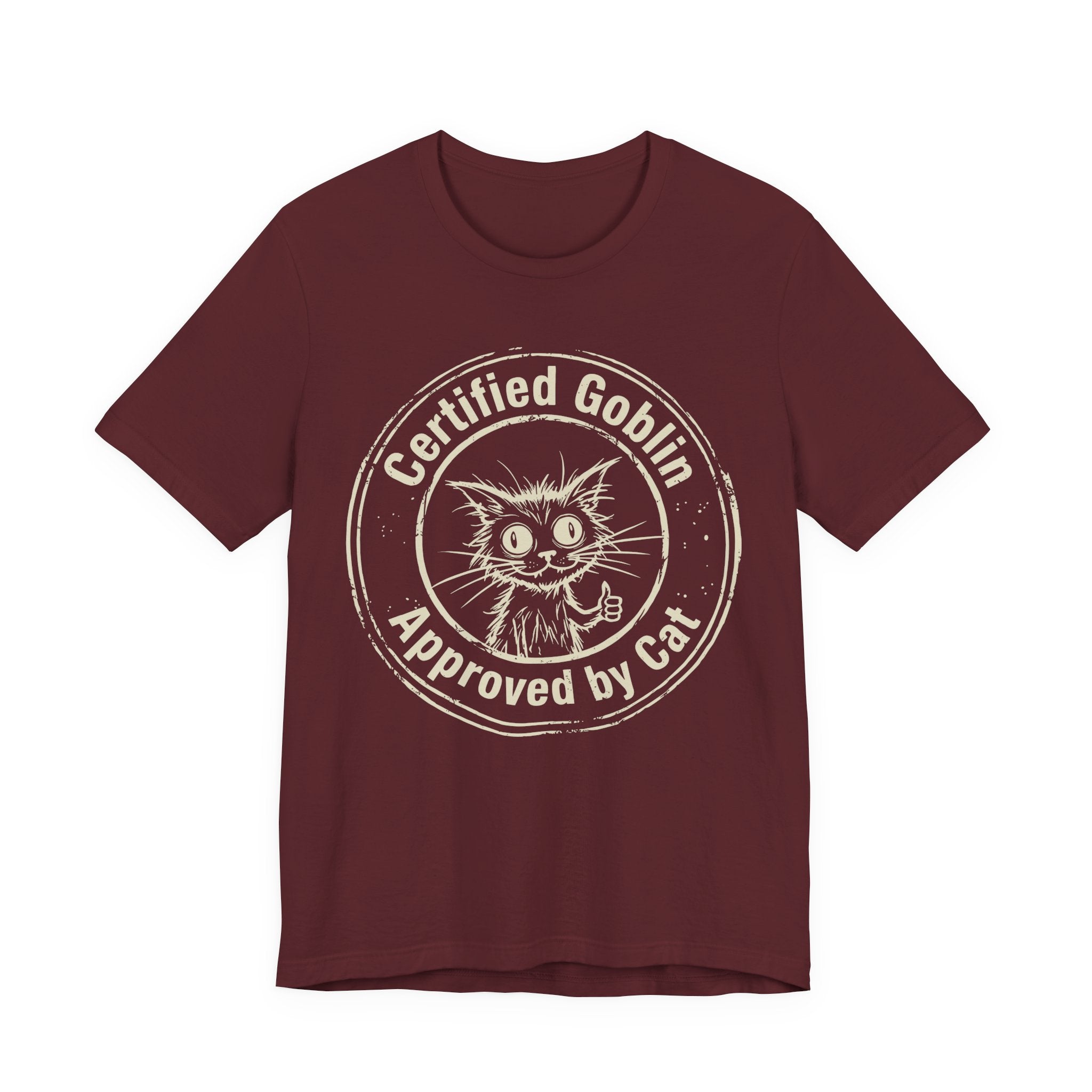 Certified Goblin, Approved by Cat T-Shirt
