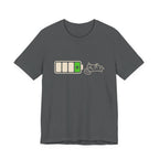 Social Battery Cat Minimal Art T-Shirt