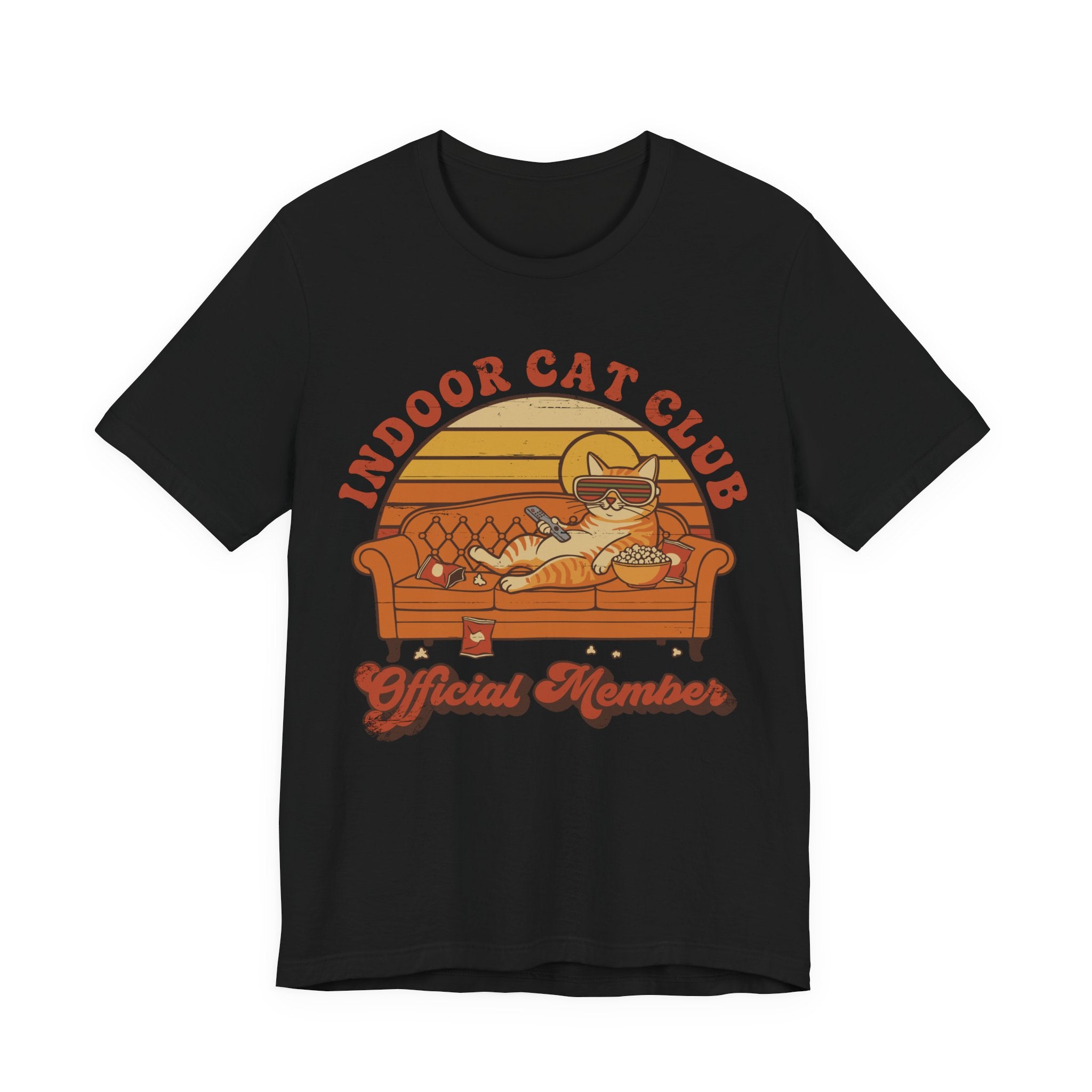 Indoor Cat Club Official Member T-Shirt