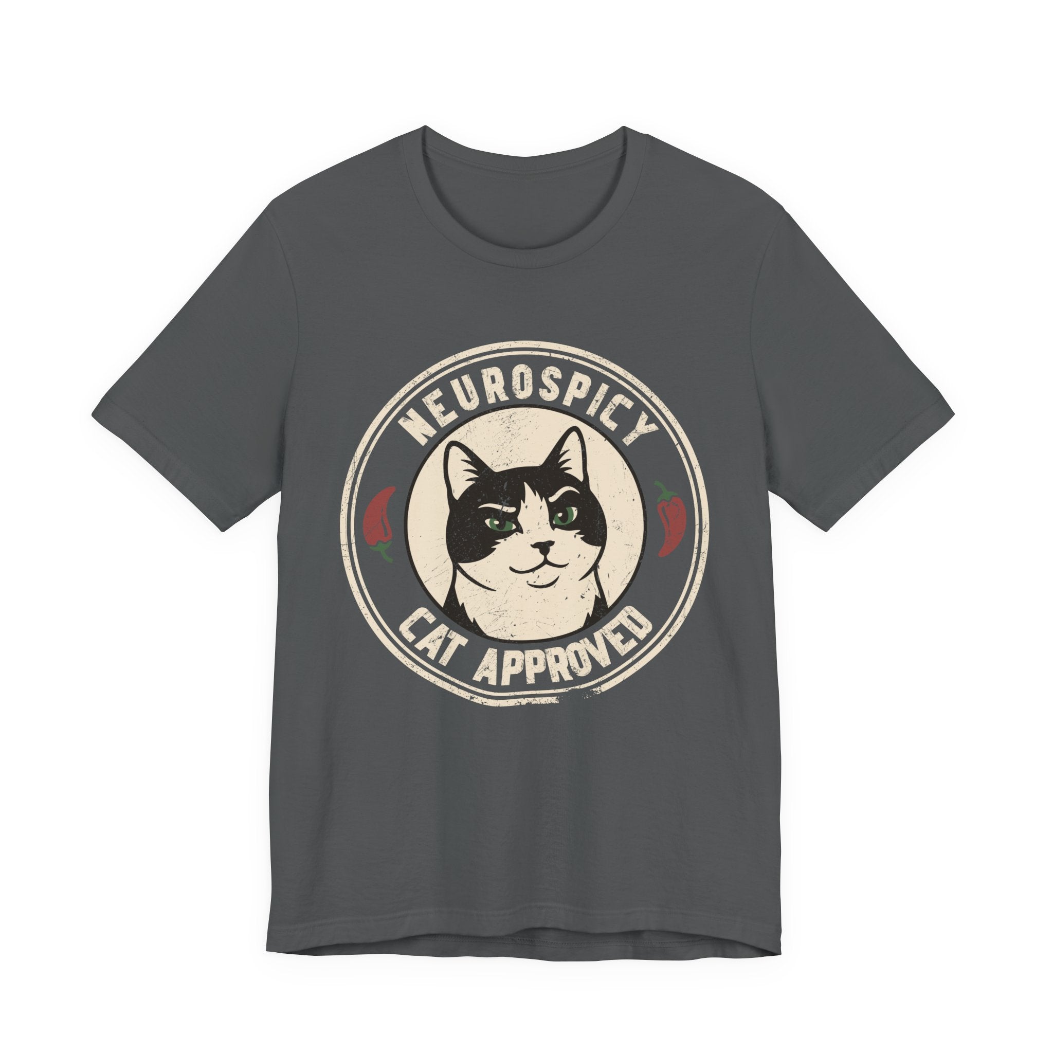 Neurospicy, Cat Approved T-Shirt
