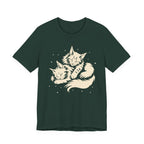 Cozy Cuddling Maine Coon Cats T-Shirt