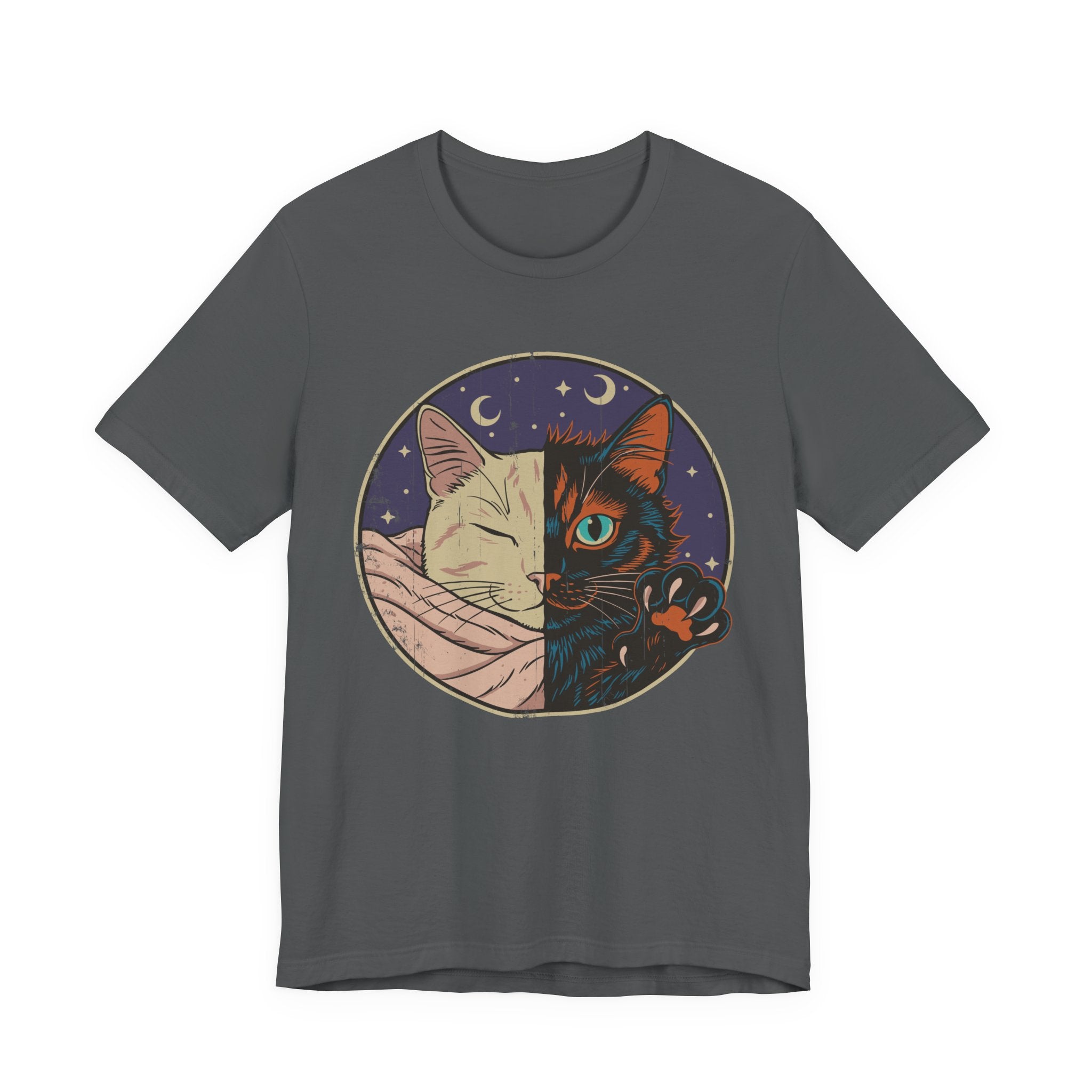 Celestial Split Cat T-Shirt