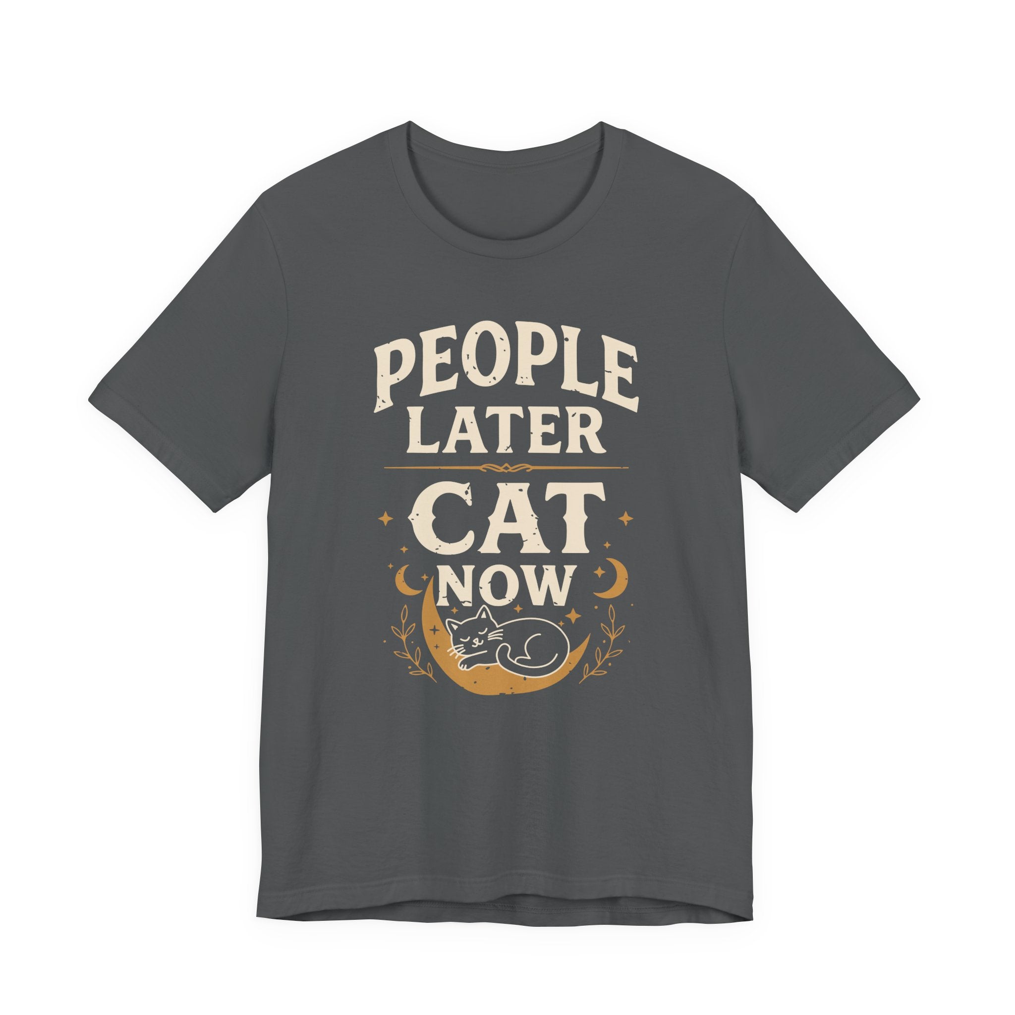 People Later Cat Now T-Shirt