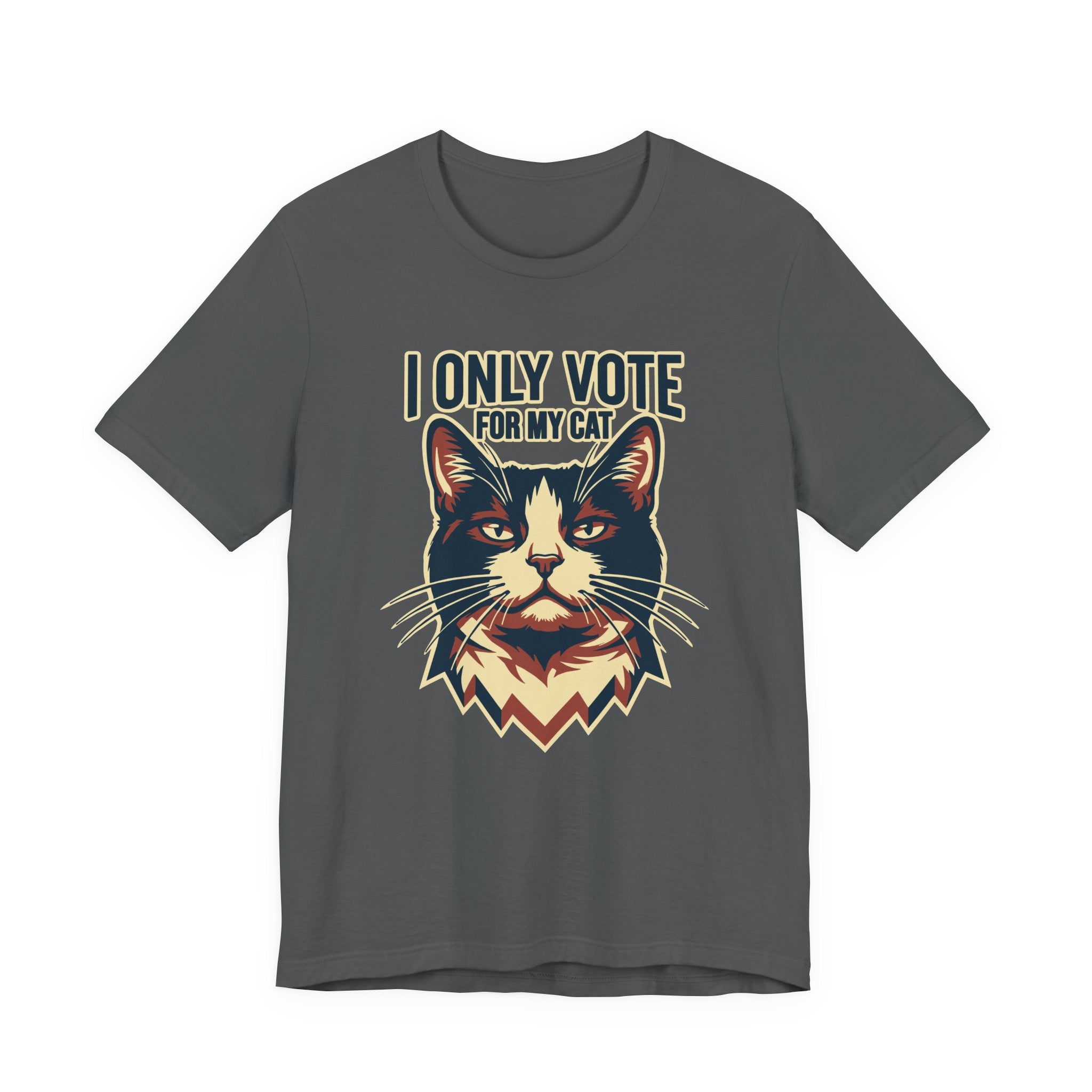 I Only Vote For My Cat T-Shirt