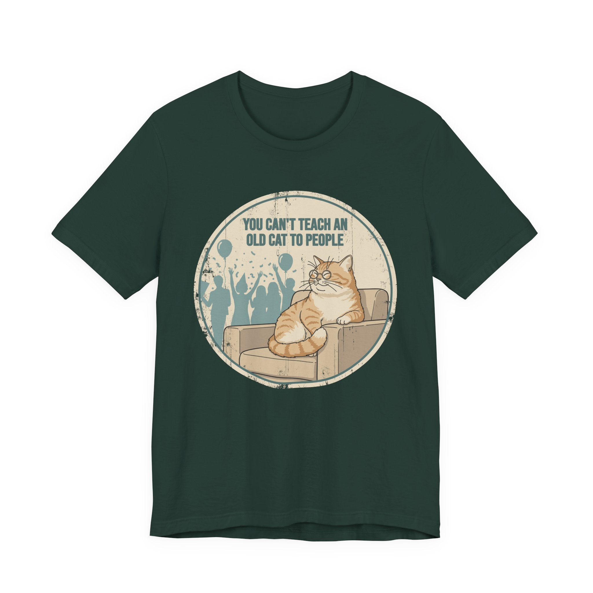 You Can't Teach an Old Cat to People T-Shirt