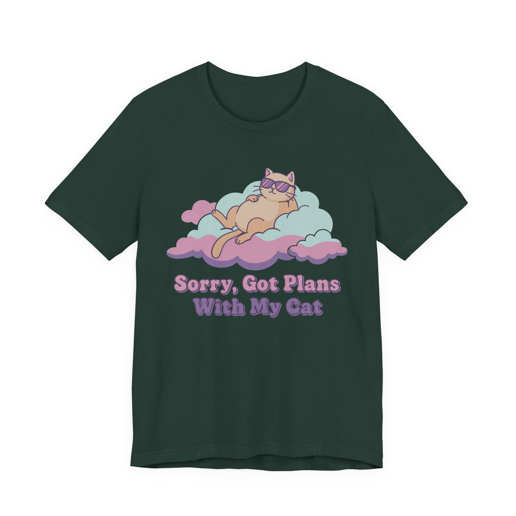 Sorry, Got Plans with My Cat T-Shirt