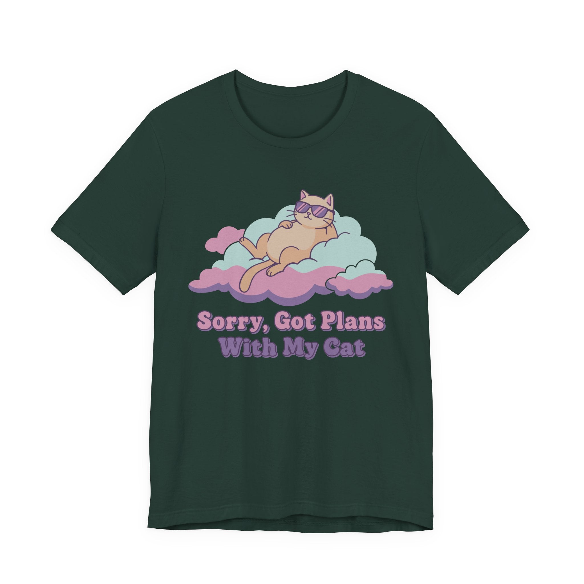 Sorry, Got Plans with My Cat T-Shirt