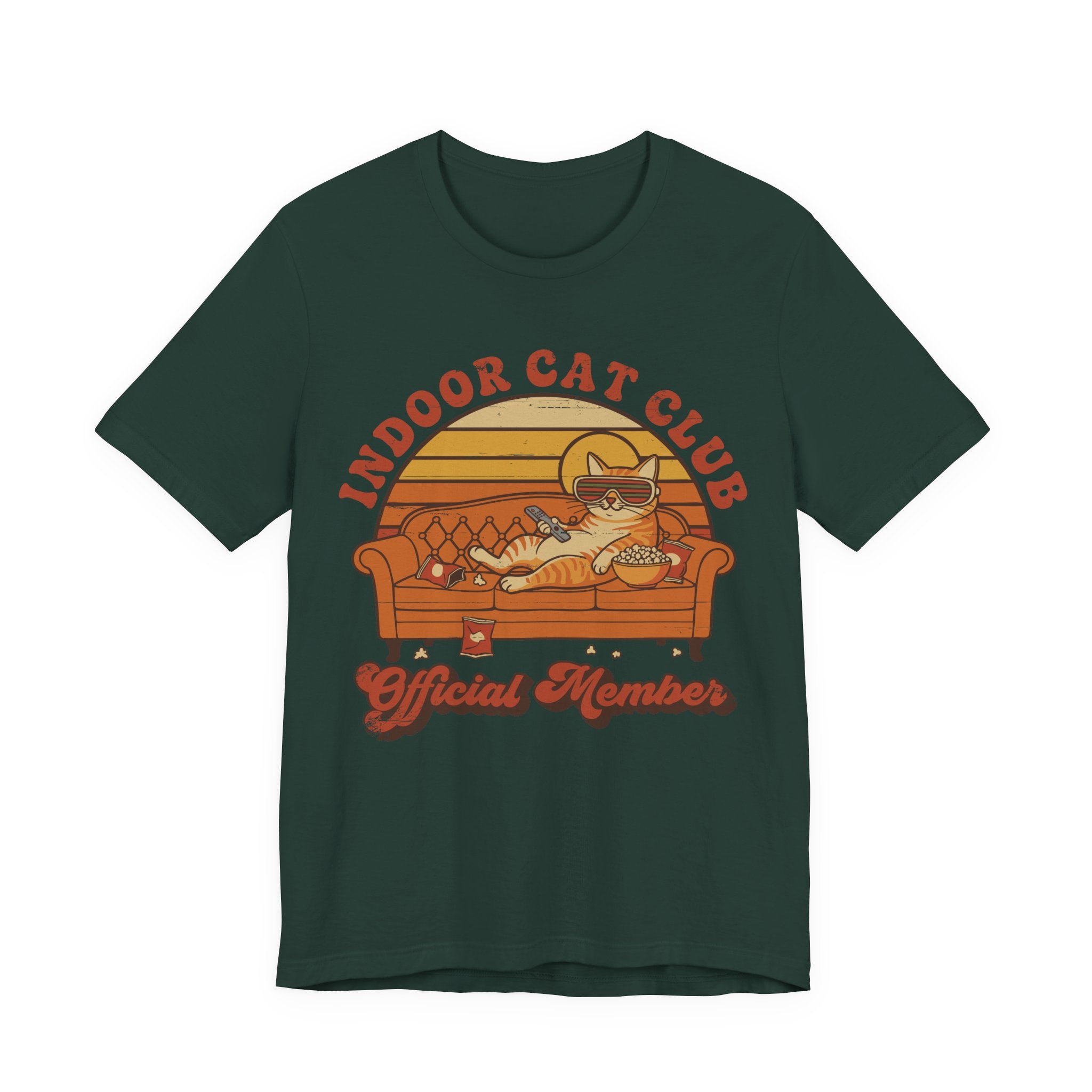 Indoor Cat Club Official Member T-Shirt
