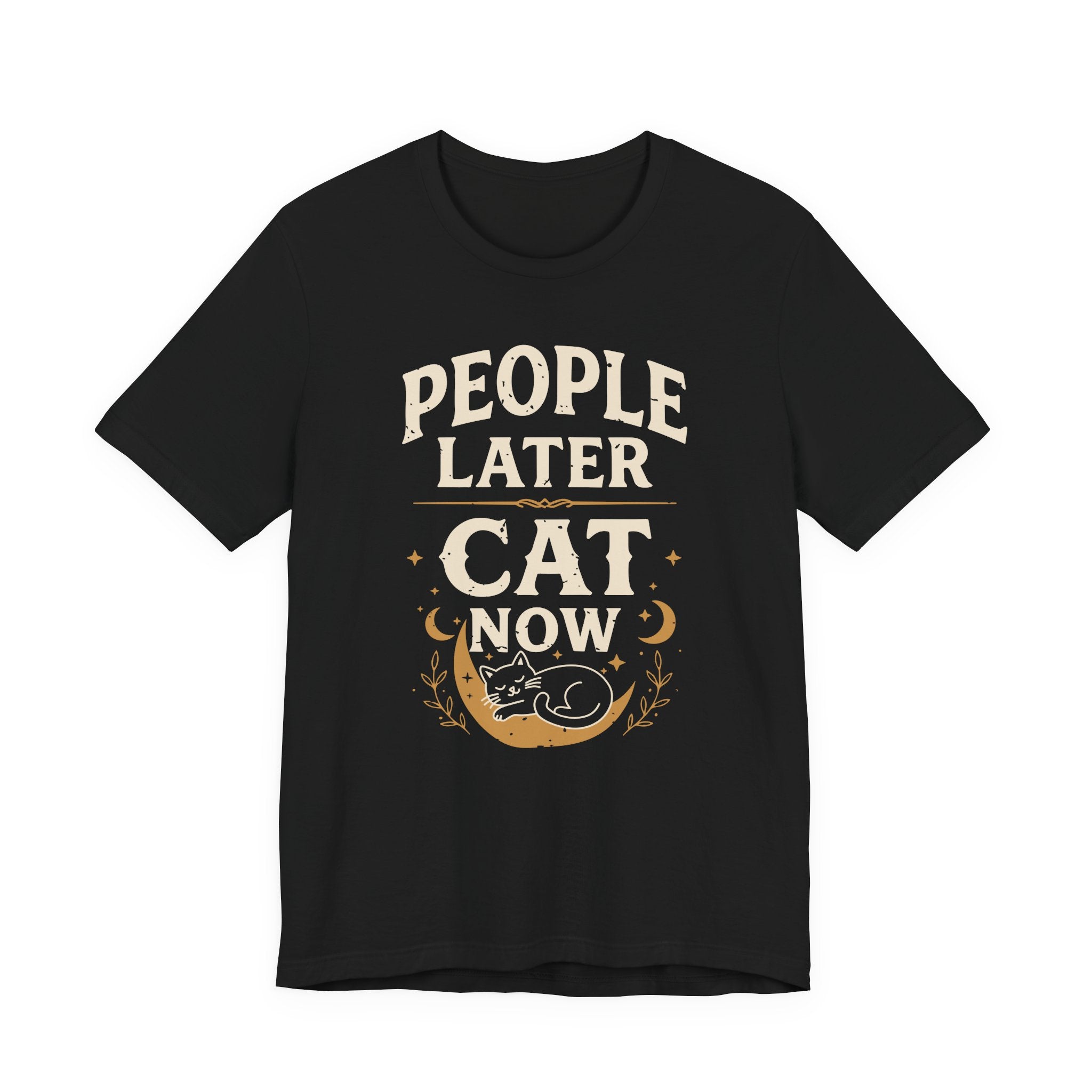 People Later Cat Now T-Shirt