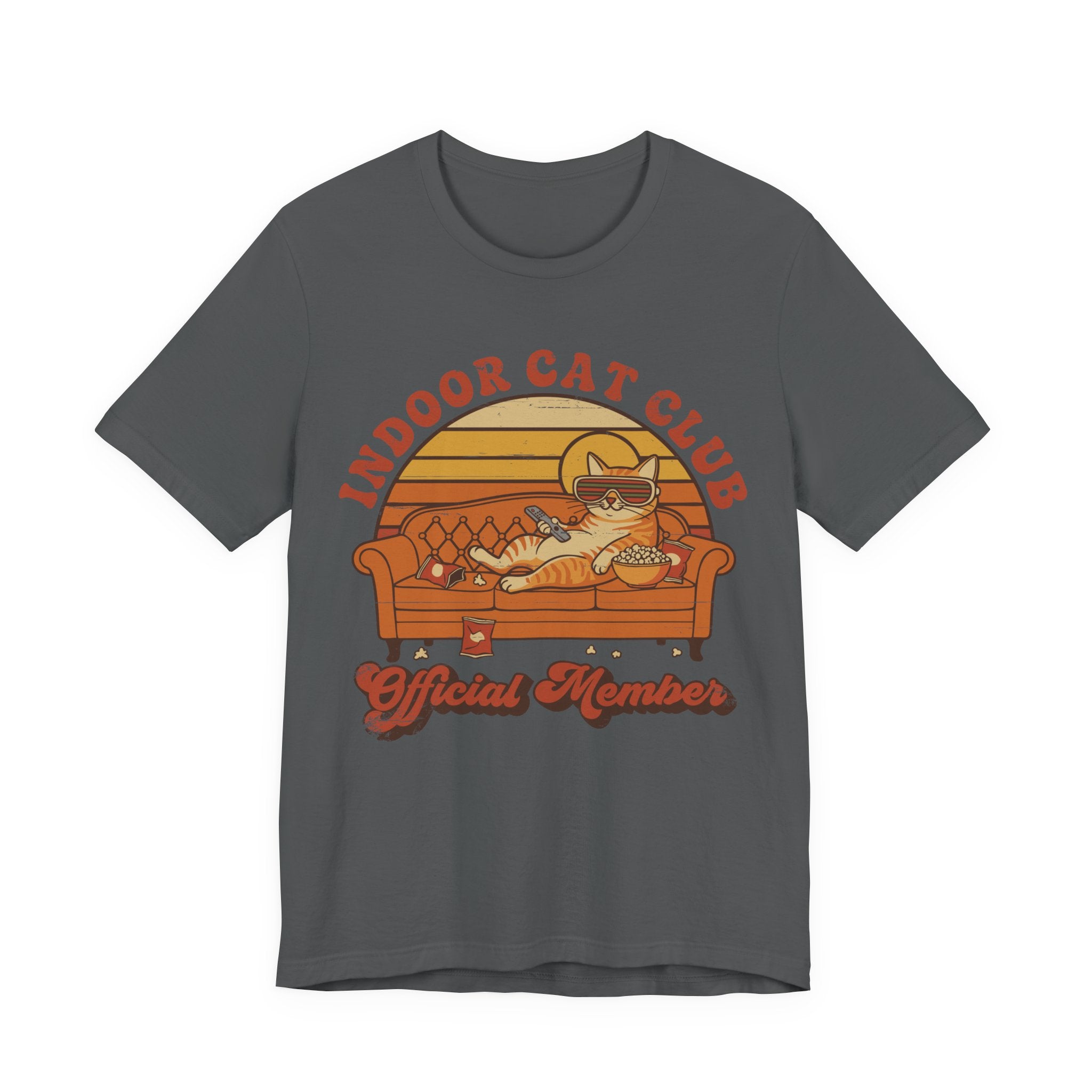 Indoor Cat Club Official Member T-Shirt