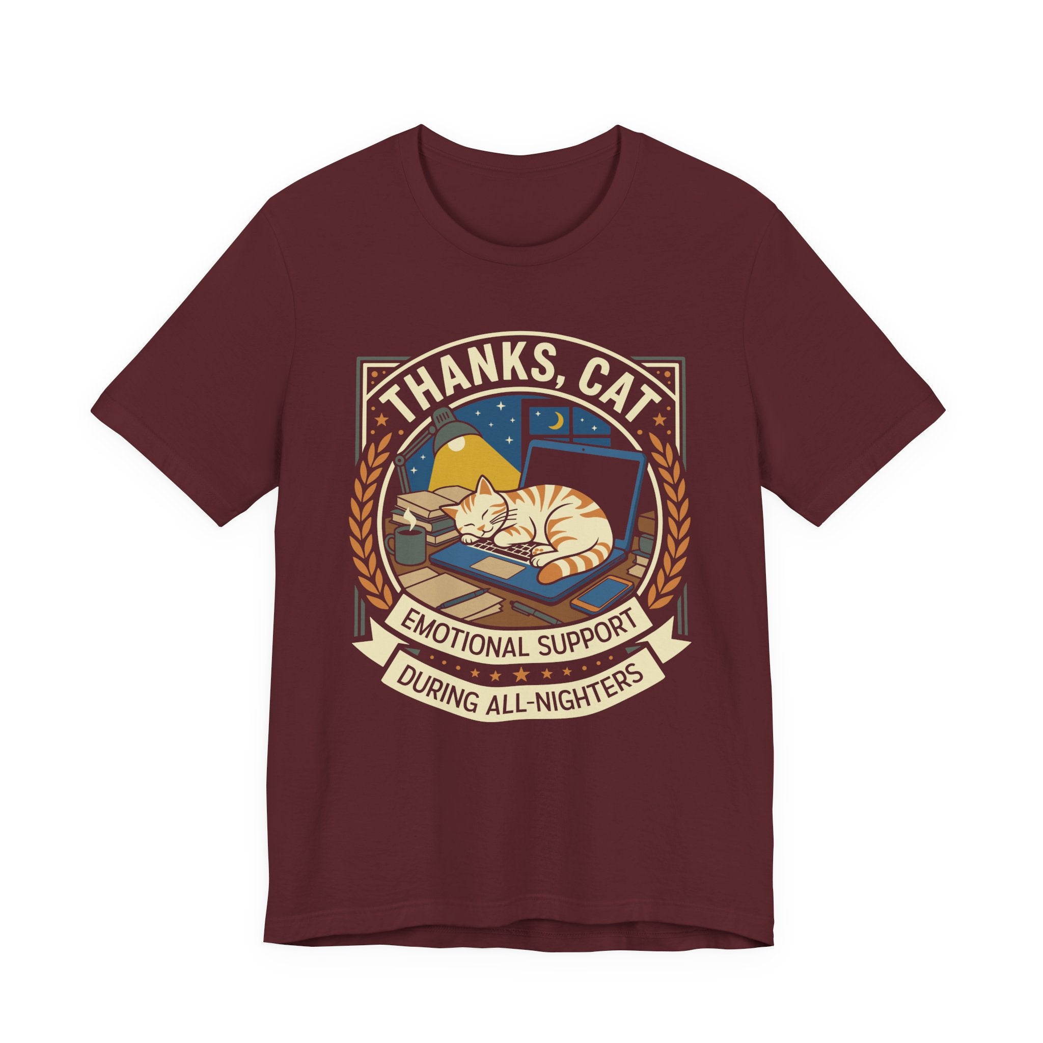 Thanks Cat Emotional Support T-Shirt
