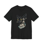 Neo-Traditional Black Cat T-Shirt