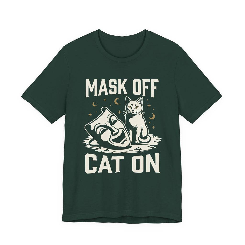 Mask Off, Cat On Cat T-Shirt