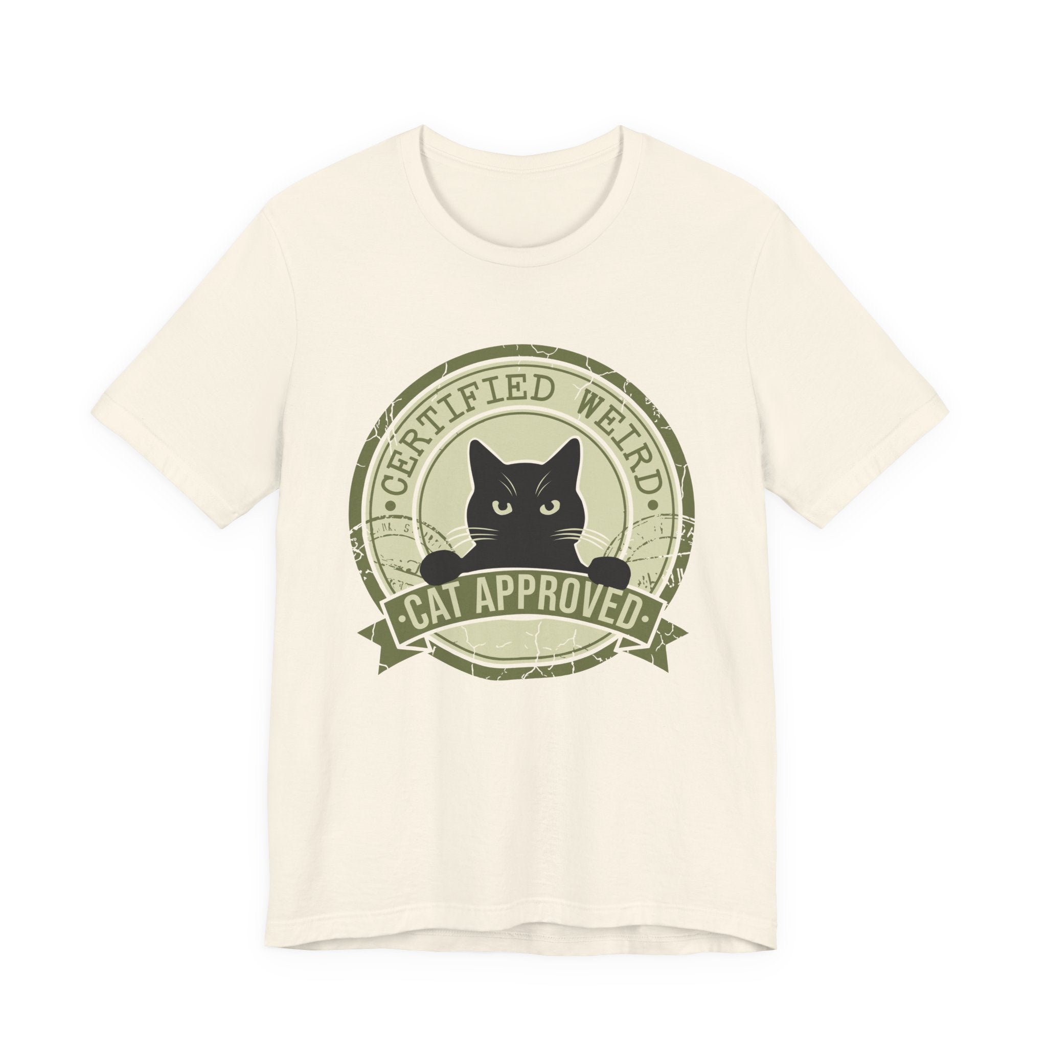 Certified Weird Cat Approved T-Shirt