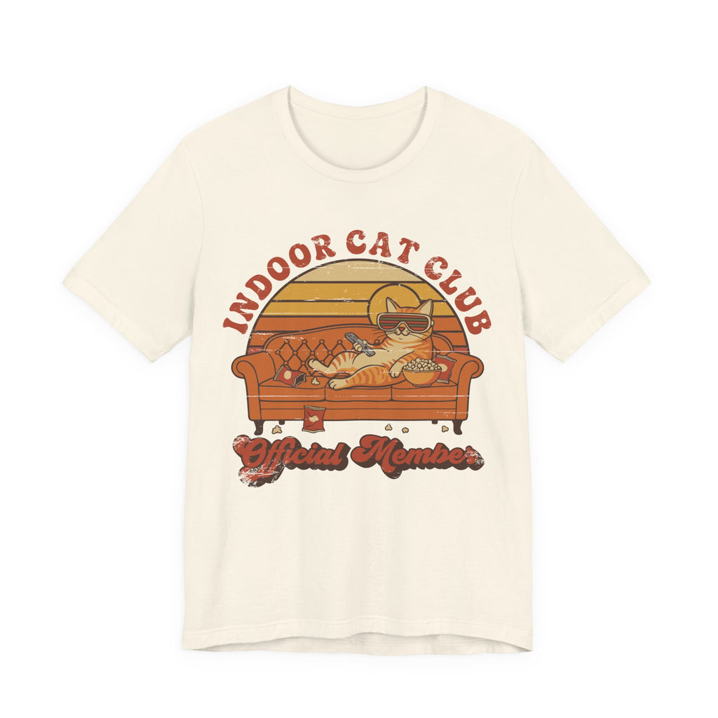 Indoor Cat Club Official Member T-Shirt