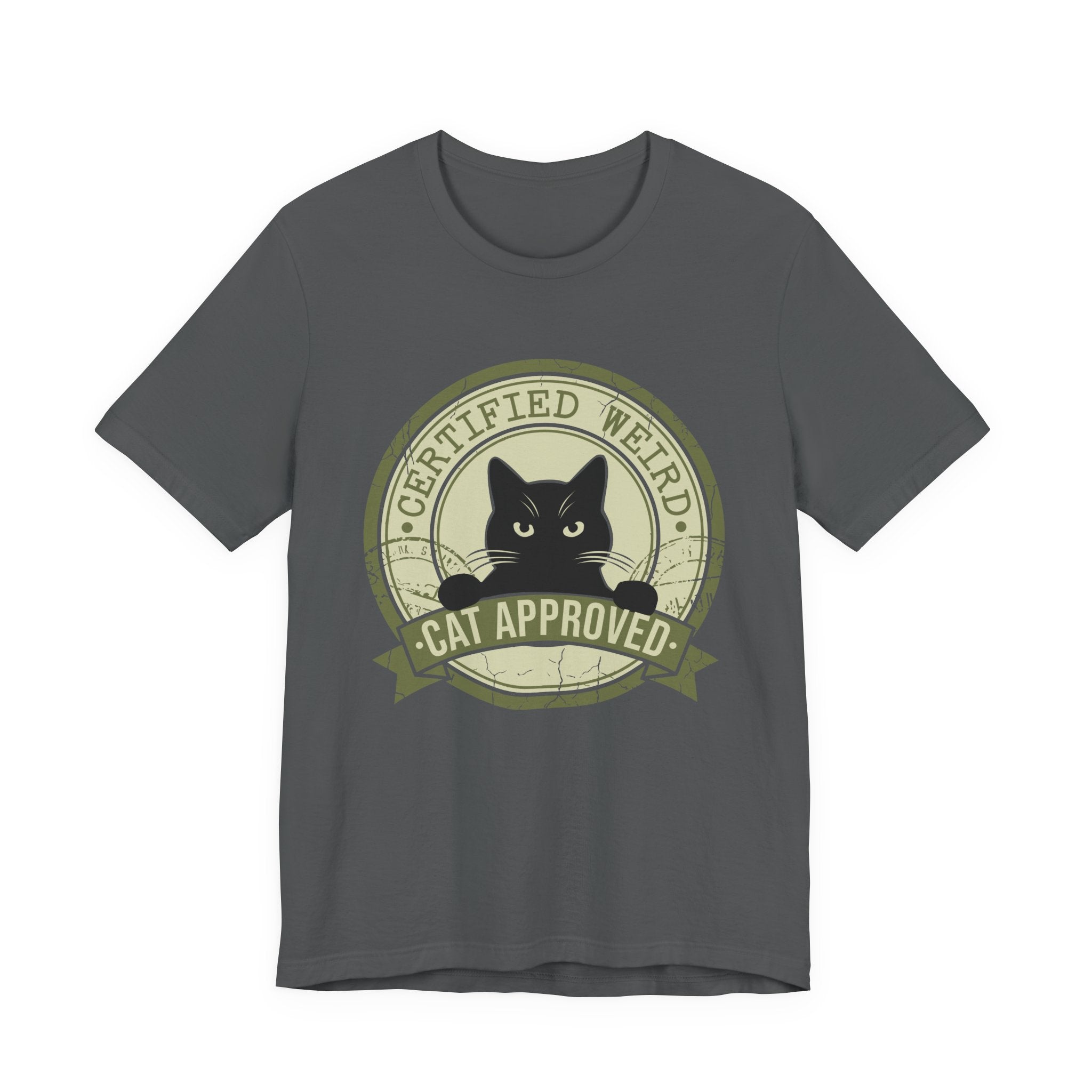 Certified Weird Cat Approved T-Shirt