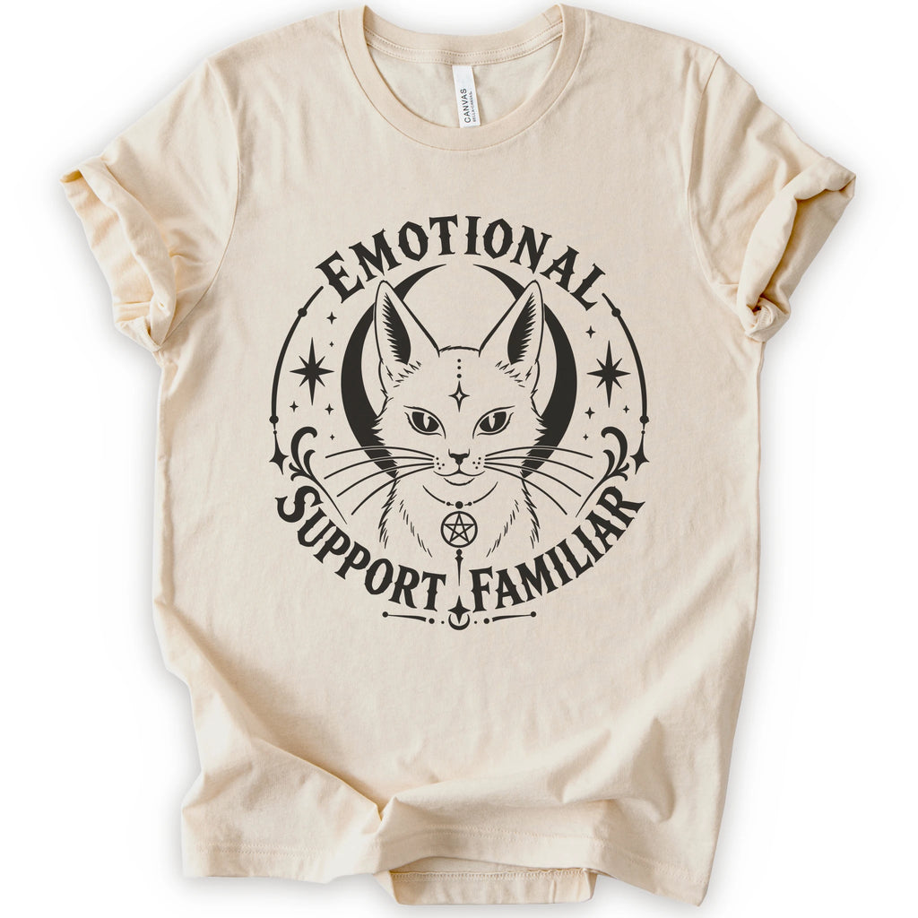 Emotional Support Familiar T-Shirt - Natural graphic t-shirt